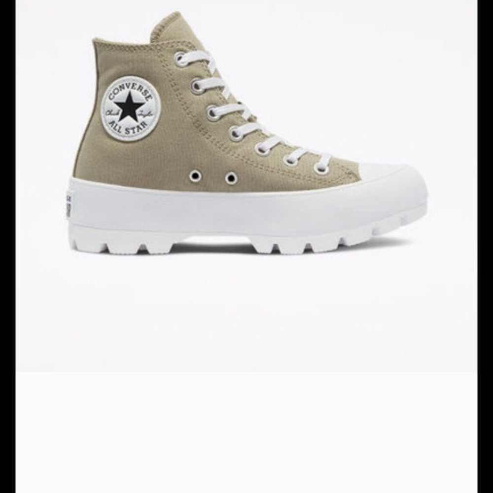 Converse Women's Sneakers Multicolor Lugged Lace Ups High Top Size 7